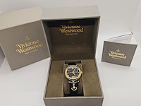 Vivienne westwood trafalgar goldplated horloge. - afbeelding 1 van  10