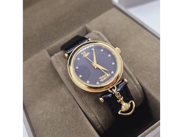 Vivienne westwood trafalgar goldplated horloge. - afbeelding 5 van  10