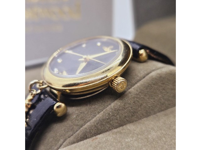 Vivienne westwood trafalgar goldplated horloge. - afbeelding 7 van  10