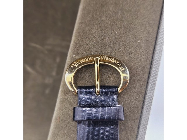 Vivienne westwood trafalgar goldplated horloge. - afbeelding 8 van  10