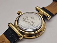 Vivienne westwood trafalgar goldplated horloge. - afbeelding 9 van  10