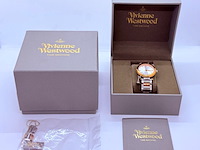 Vivienne westwood two-tone orb dameshorloge - afbeelding 4 van  10
