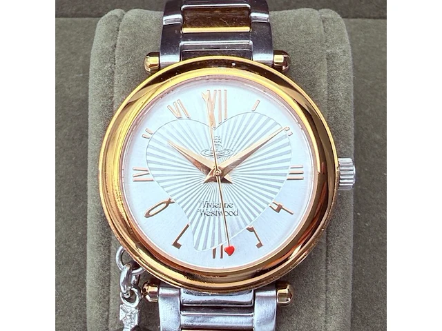 Vivienne westwood vv006rssl time machine two tone horloge - afbeelding 1 van  13