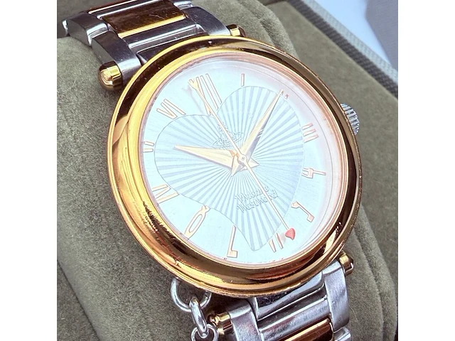 Vivienne westwood vv006rssl time machine two tone horloge - afbeelding 7 van  13