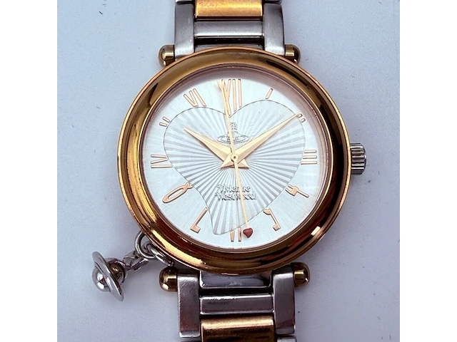 Vivienne westwood vv006rssl time machine two tone horloge - afbeelding 9 van  13