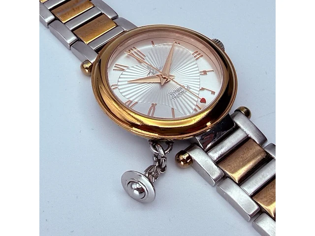 Vivienne westwood vv006rssl time machine two tone horloge - afbeelding 11 van  13
