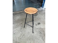 Vivre vintage barkrukken (16x) - afbeelding 2 van  6