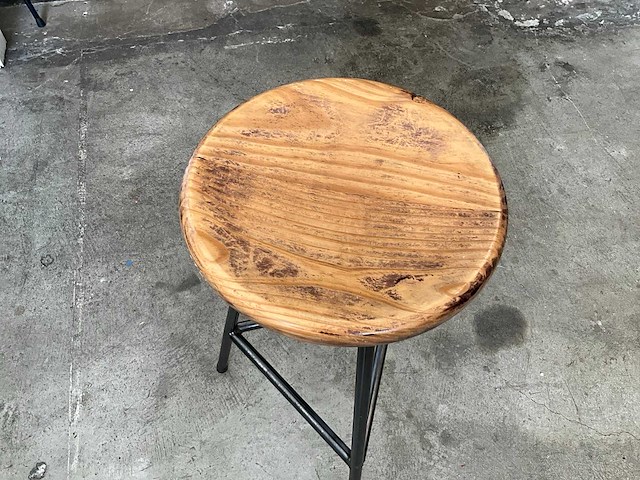 Vivre vintage barkrukken (16x) - afbeelding 3 van  6