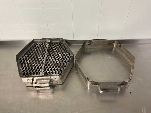 Vlaaien rasterstans (2x) - afbeelding 1 van  1