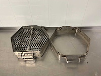 Vlaaien rasterstans (2x) - afbeelding 1 van  1