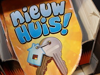 Vlaggen lijn nieuw huis 4 stuksloc g014