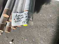 Vlaggenmast 25x2000 mm (15x) - afbeelding 3 van  3