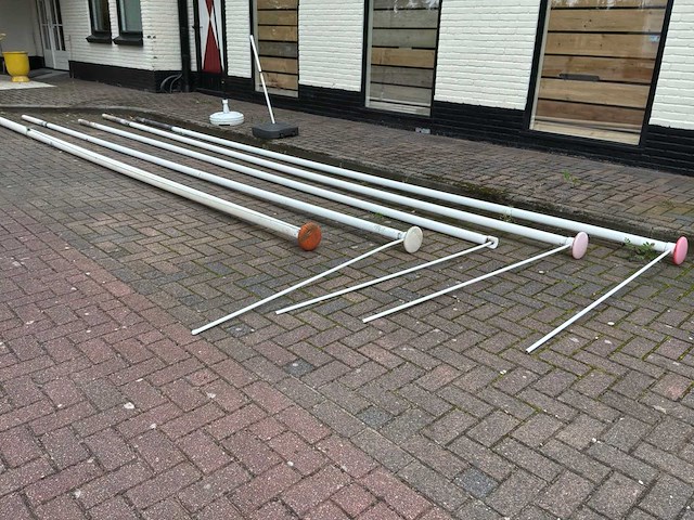 Vlaggenmast (5x) - afbeelding 2 van  5