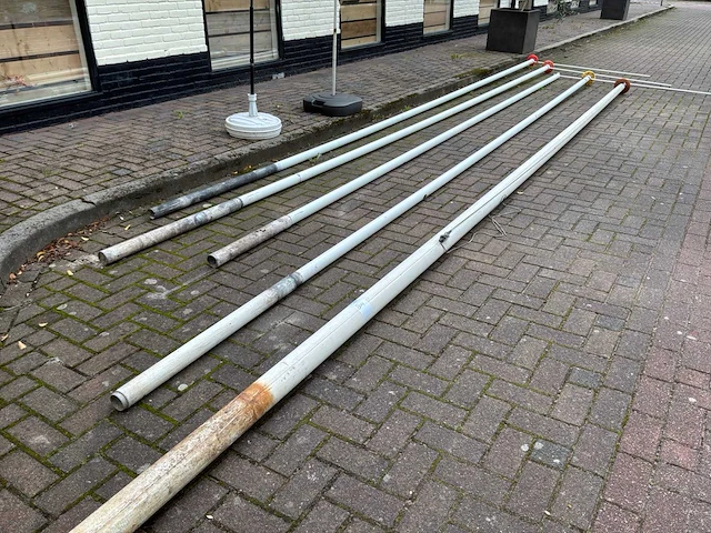 Vlaggenmast (5x) - afbeelding 1 van  5