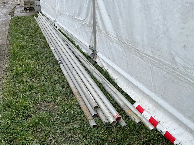 Vlaggenmast 6 meter (17x) - afbeelding 1 van  2
