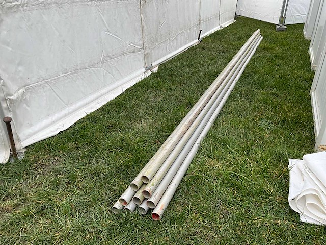 Vlaggenmast 6 meter (20x) - afbeelding 1 van  2