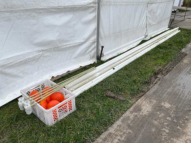 Vlaggenmast 6 meter (20x) - afbeelding 1 van  2