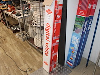 Vlaggenmast met grondpaal. aluminium met hoogte 6 meter. - afbeelding 1 van  2