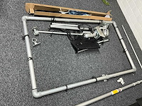 Vlaggenmast & steigerbuis spandoekframe - afbeelding 1 van  6