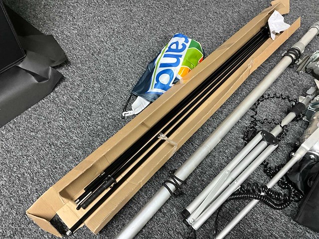 Vlaggenmast & steigerbuis spandoekframe - afbeelding 3 van  6