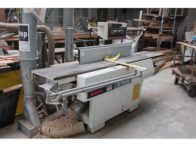 Vlakbank scm f410n. bouwjaar 2000. let op: exclusief stofafzuiging. - afbeelding 1 van  5