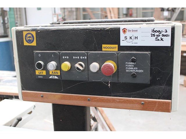 Vlakbank scm f410n. bouwjaar 2000. let op: exclusief stofafzuiging. - afbeelding 3 van  5