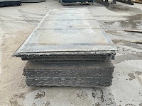 Vlakke asbestvrije cementplaat 250x110x0.6 ca. 60m2 - afbeelding 3 van  7