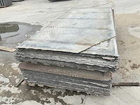 Vlakke asbestvrije cementplaat 250x110x0.6 ca. 60m2 - afbeelding 6 van  7