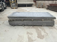 Vlakke asbestvrije cementplaat 250x110x0.6 ca. 60m2 - afbeelding 2 van  6
