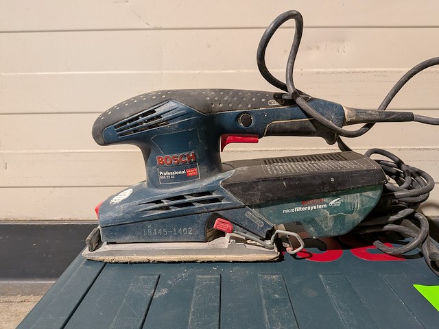 Vlakschuurmachine - 230mm - 230v, bosch, gss 23 ae, 2019 - afbeelding 2 van  7