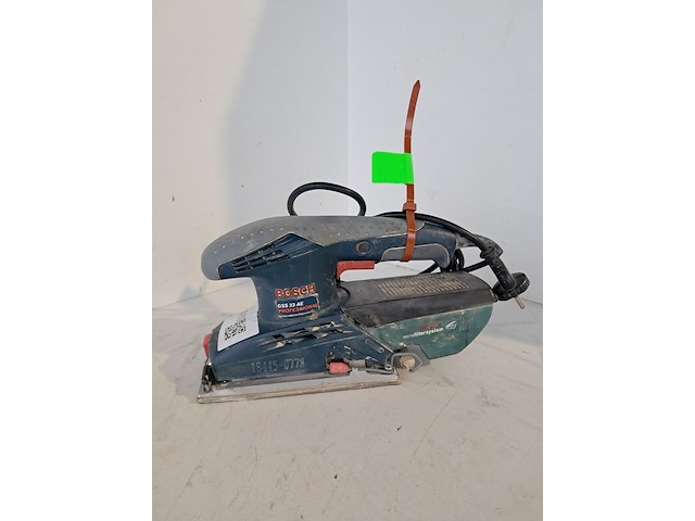 Vlakschuurmachine - 230mm - 230v bosch, gss 23 ae, bouwjaar 2015 - afbeelding 1 van  11