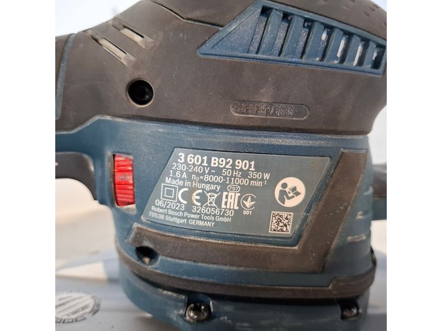 Vlakschuurmachine - 230mm - 230v, bosch, gss 280 ave, 2023 - afbeelding 3 van  6