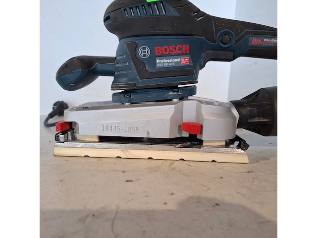 Vlakschuurmachine - 230mm - 230v, bosch, gss 280 ave, 2023 - afbeelding 5 van  6