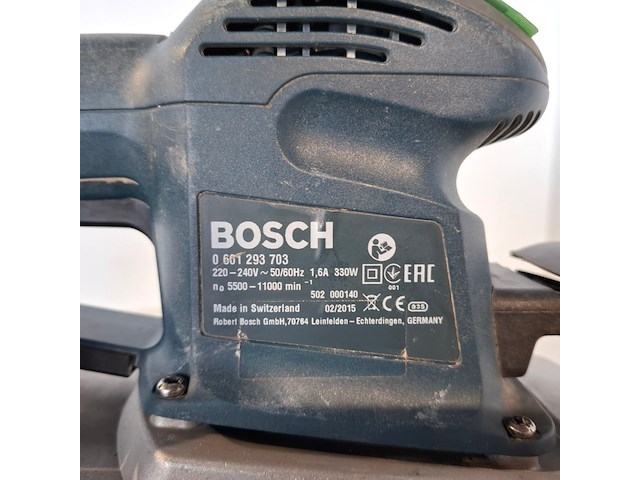 Vlakschuurmachine 230v~, bosch, gss 280 ae, 2015 - afbeelding 4 van  6