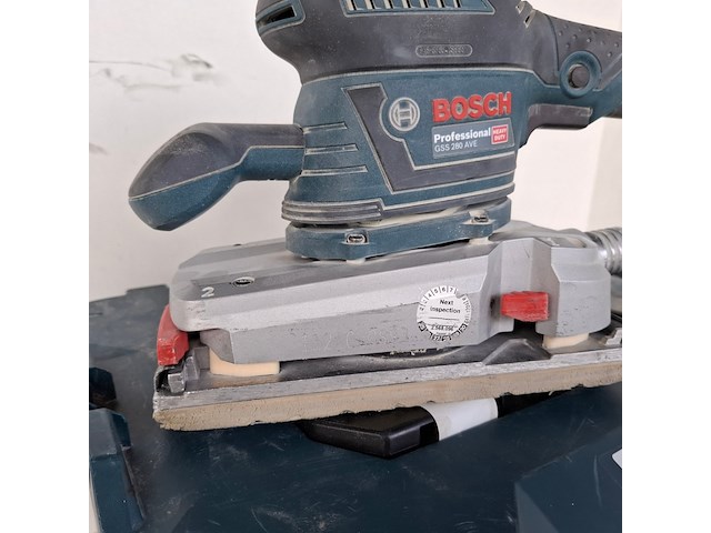 Vlakschuurmachine 230v~, bosch, gss 280 ae, 2021 - afbeelding 7 van  8