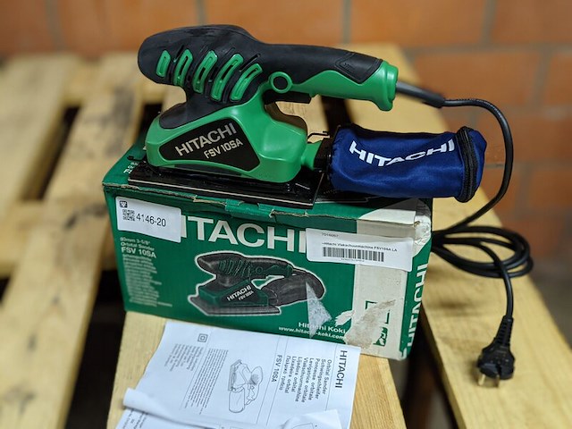 Vlakschuurmachine hitachi, fsv10sa - afbeelding 1 van  4