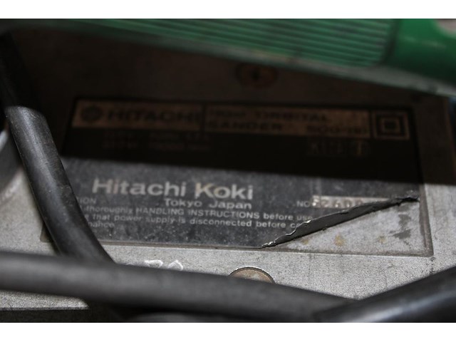 Vlakschuurmachine hitachi. - afbeelding 3 van  3