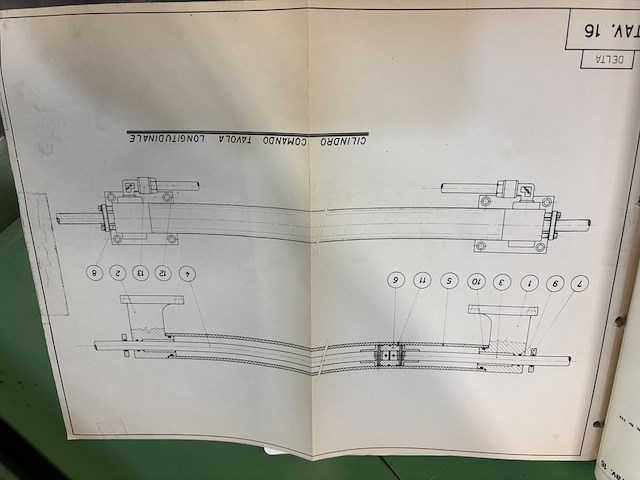 Vlakslijpmachine , delta, tp 1200/500, 1986 - afbeelding 29 van  36