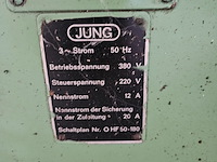Vlakslijpmachine jung, hf50rd, groen - afbeelding 8 van  8