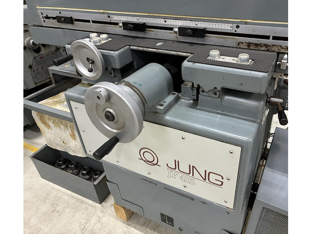 Vlakslijpmachine jung, jf-415, grijs, bouwjaar 1990 - afbeelding 4 van  6