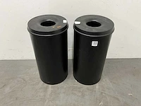 Vlamdovende afvalbak (2x) - afbeelding 1 van  3