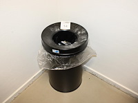 Vlamdovende prullenbak, hoogte 51 cm. - afbeelding 1 van  1