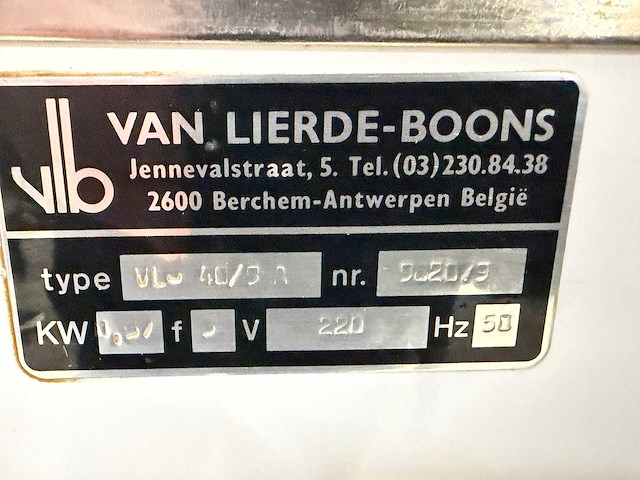 Vlb - vlb40/9an - broodsnijmachine - afbeelding 7 van  7
