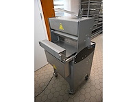 Vlb pano 45 - 12,5mm rvs automatische broodsnijmachine - afbeelding 4 van  6