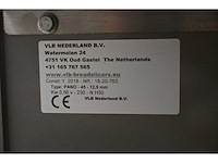 Vlb pano 45 - 12,5mm rvs automatische broodsnijmachine - afbeelding 5 van  6
