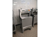 Vlb pano 45 - 12,5mm rvs automatische broodsnijmachine - afbeelding 2 van  6