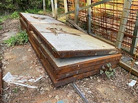 Vlechtmatten op materiaalrek (2x) - afbeelding 5 van  5