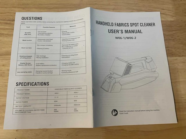 Vlekkenreiniger - spot cleaner - afbeelding 6 van  8