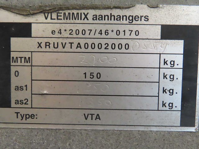 Vlemmix - 2020 - machinetransporter - afbeelding 7 van  13
