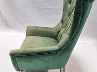 Vleugel fauteuil - ca. 84x83x102 cm - afbeelding 4 van  5